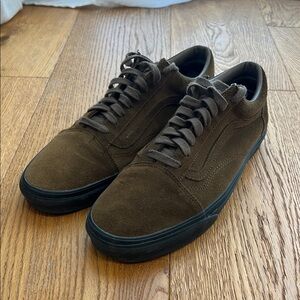 Vans Old Skool Brown Suede Shoes 10.5 Men